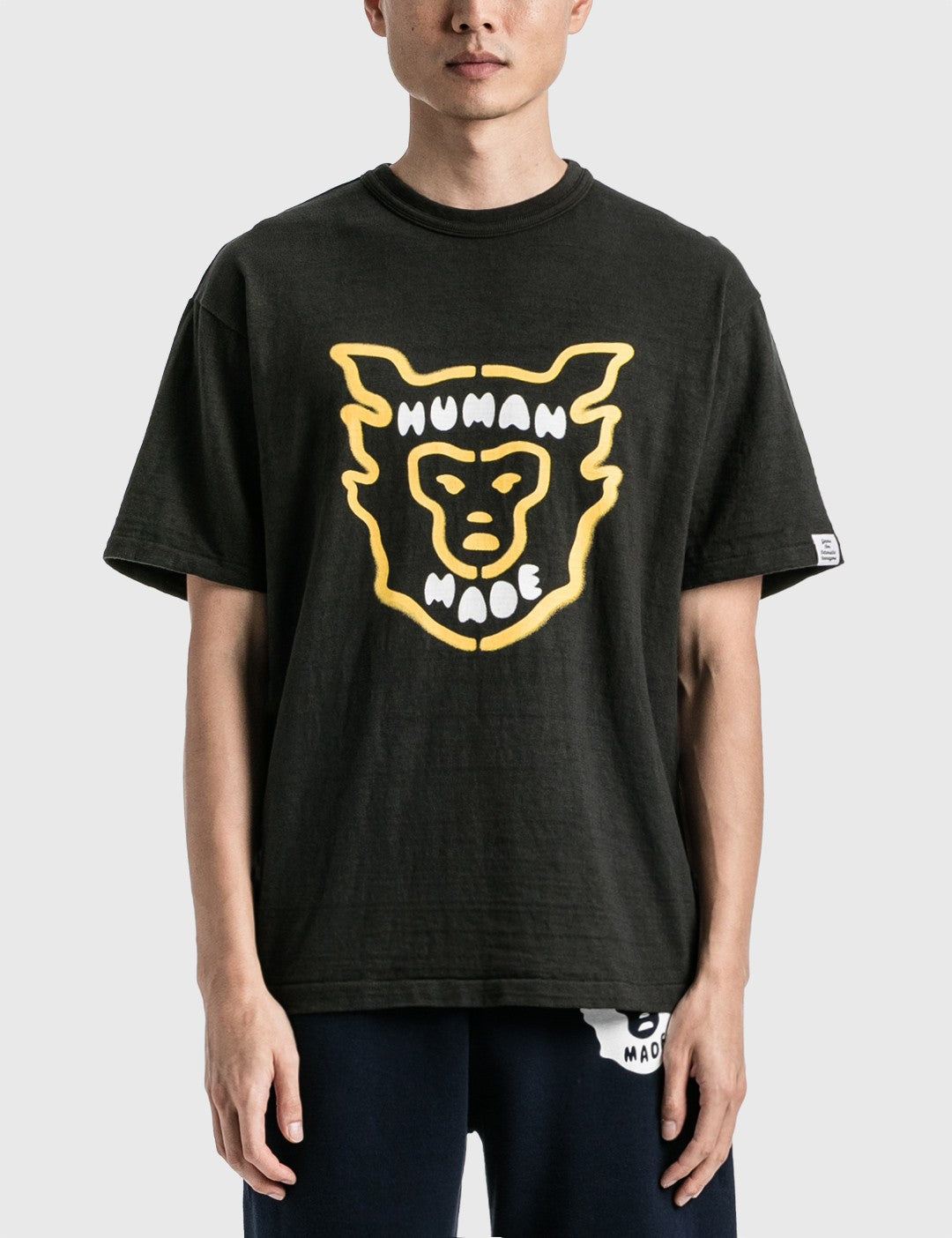 HUMAN MADE FACE LOGO TSHIRT